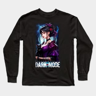 Dark Mode Long Sleeve T-Shirt